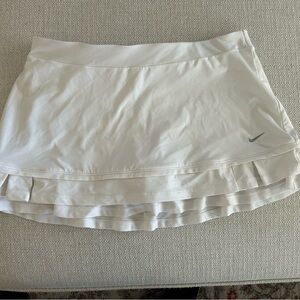 Nike White Tennis Skirt